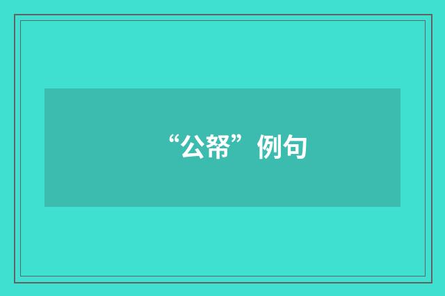 “公帑”例句