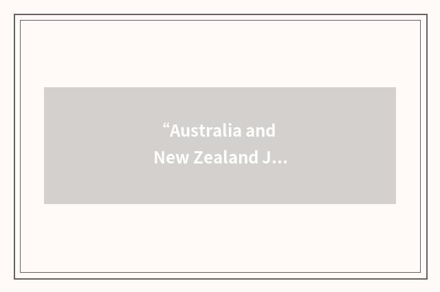 “Australia and New Zealand Journal of Family Therapy”缩略