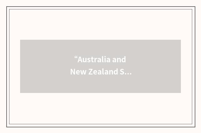 “Australia and New Zealand Society of Indexers”缩略