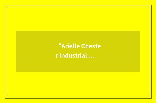 “Arielle Chester Industrial Design”缩略