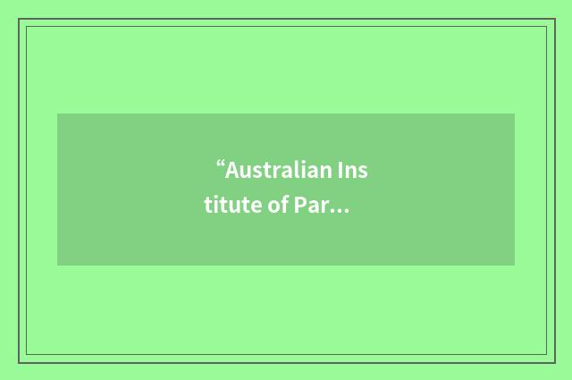 “Australian Institute of Parapsychological Research”缩略