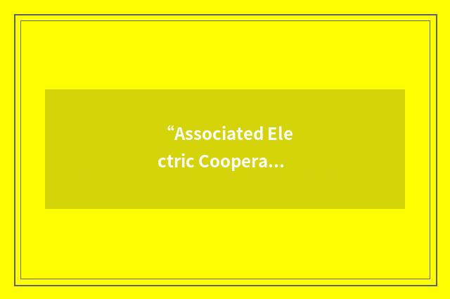 “Associated Electric Cooperative Inc.”缩略