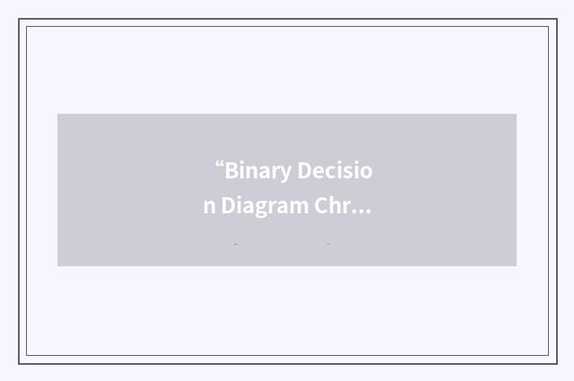 “Binary Decision Diagram Chromosome”缩略
