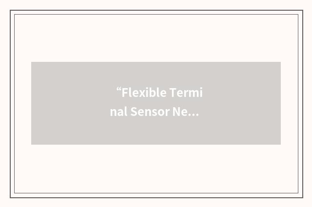 “Flexible Terminal Sensor Network”缩略