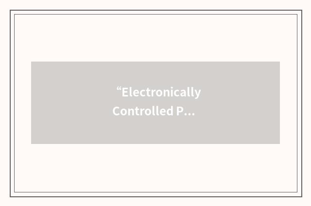 “Electronically Controlled Pneumatic Braking”缩略