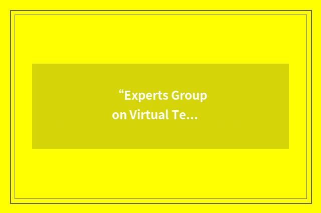 “Experts Group on Virtual Terminals”缩略