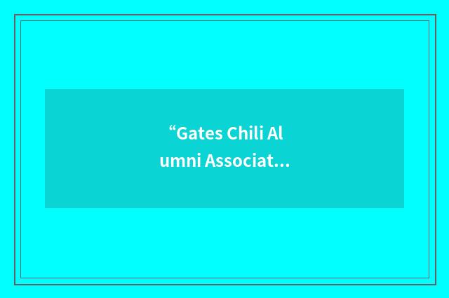 “Gates Chili Alumni Association”缩略