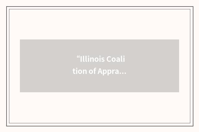 “Illinois Coalition of Appraisal Professionals”缩略
