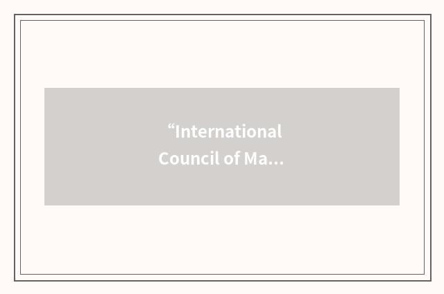 “International Council of Management Consulting”缩略