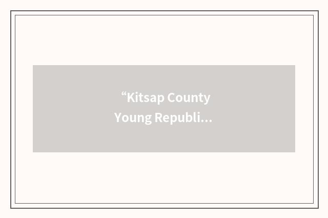 “Kitsap County Young Republicans”缩略