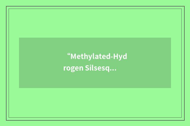 “Methylated-Hydrogen Silsesquoxane”缩略