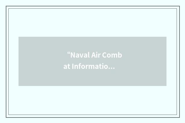 “Naval Air Combat Information Office”缩略