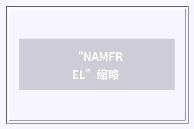 “NAMFREL”缩略