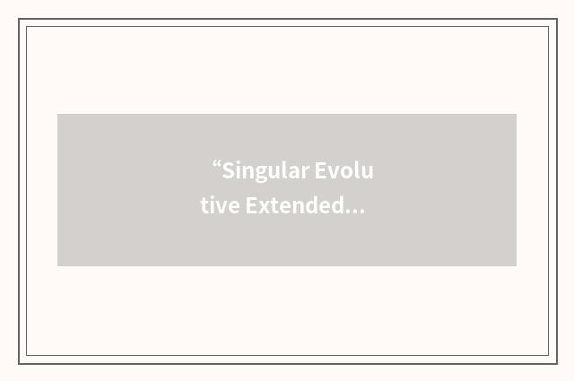 “Singular Evolutive Extended Kalman Filter”缩略