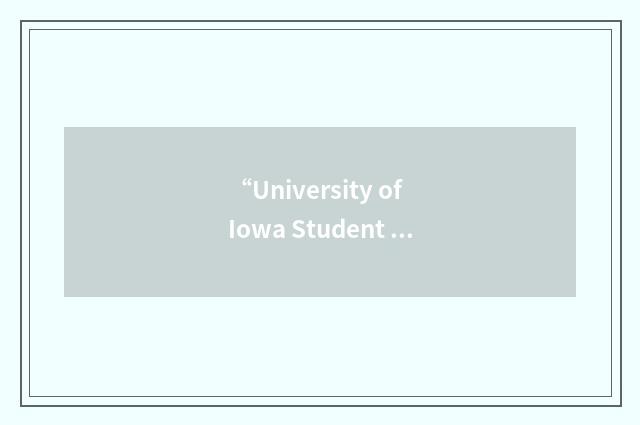 “University of Iowa Student Government”缩略