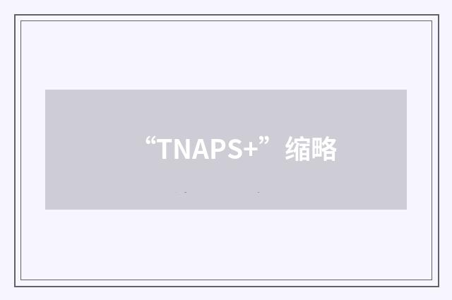 “TNAPS+”缩略