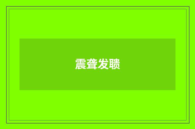 震聋发聩