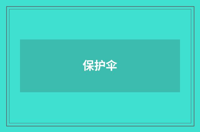 保护伞