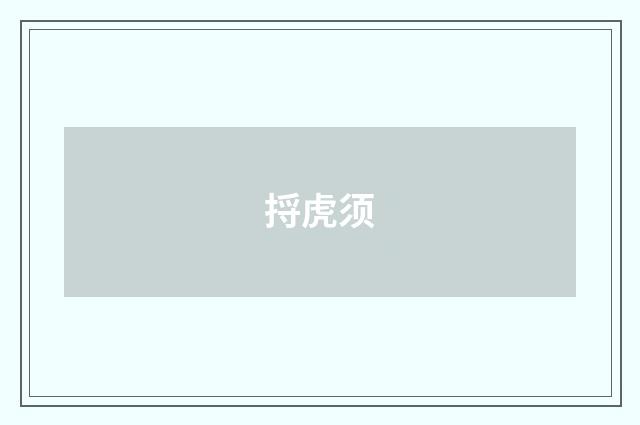 捋虎须