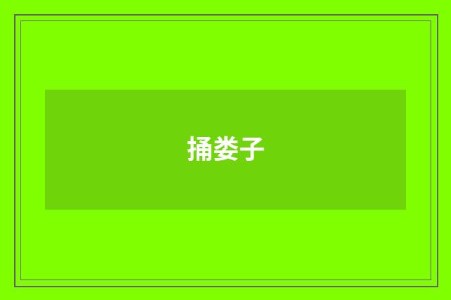 捅娄子