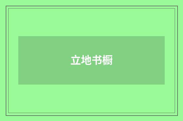 立地书橱