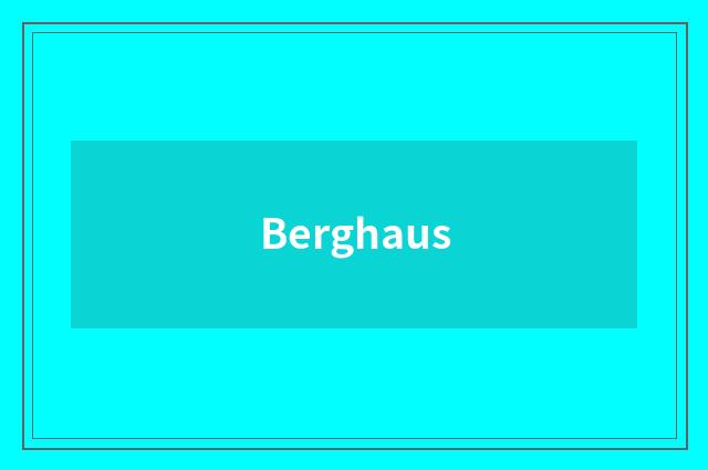 Berghaus