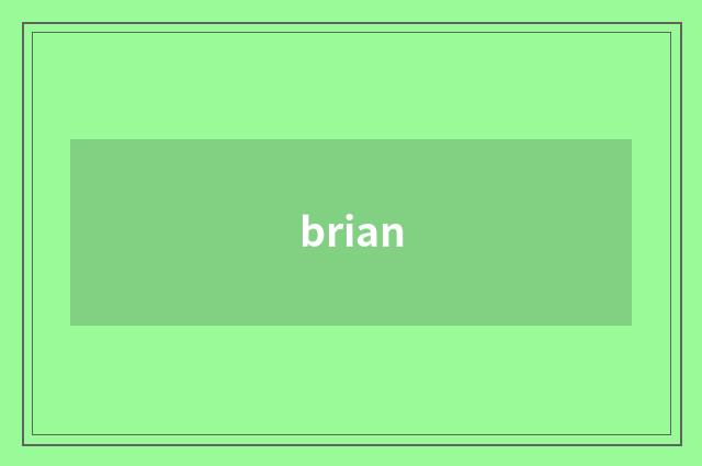 brian