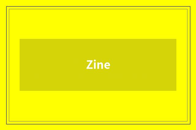 Zine