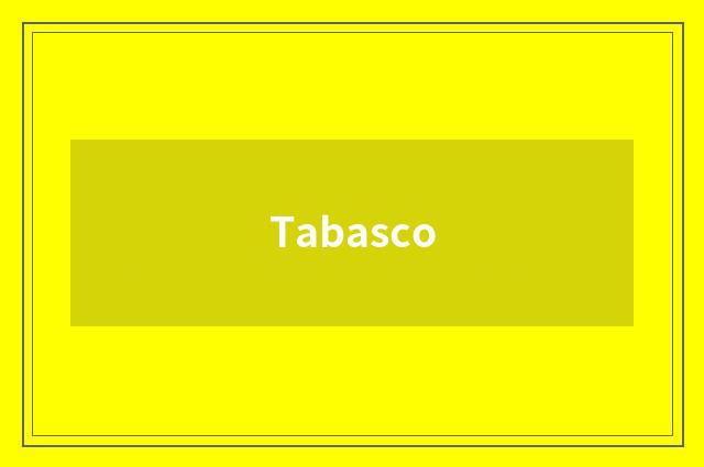 Tabasco