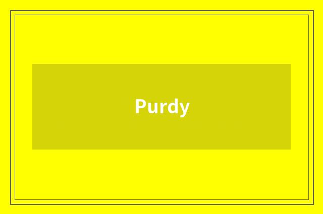 Purdy
