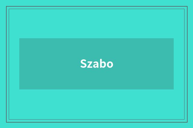 Szabo