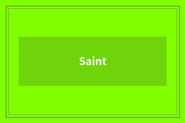 Saint