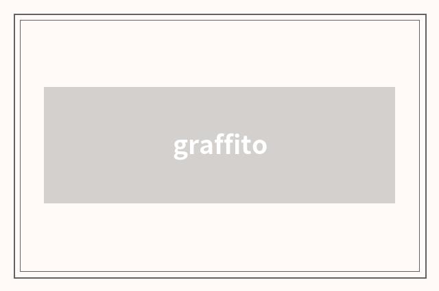 graffito
