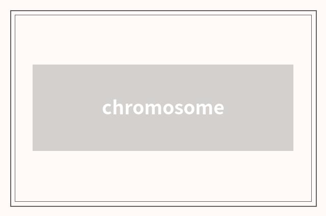 chromosome