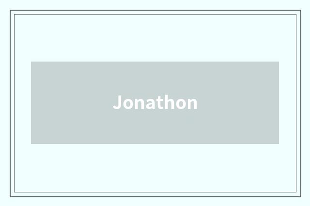 Jonathon
