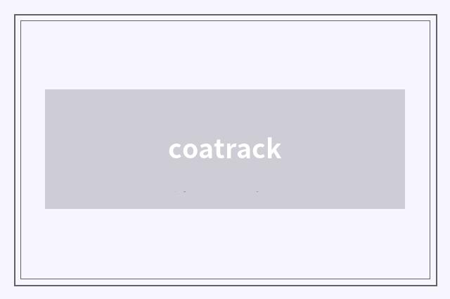 coatrack