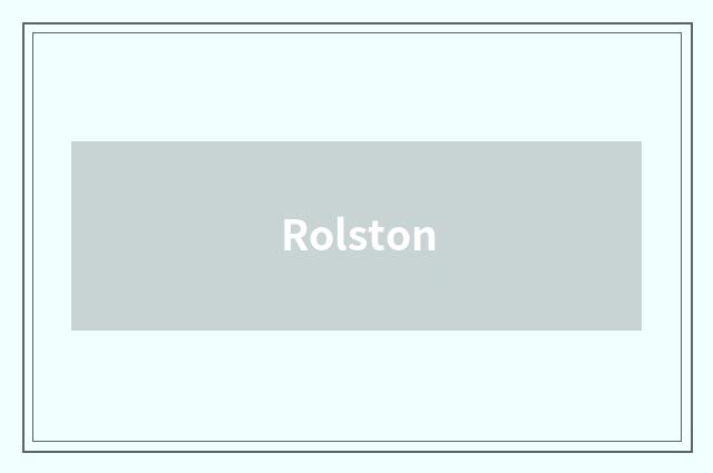 Rolston