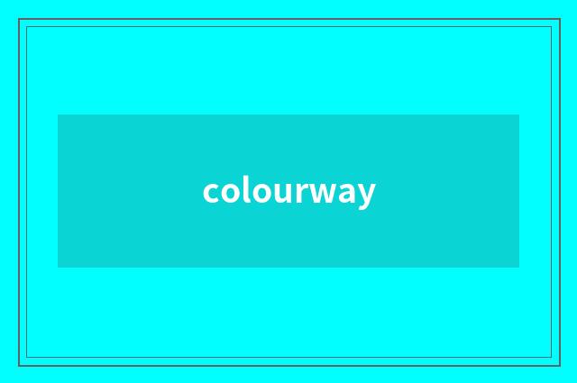 colourway