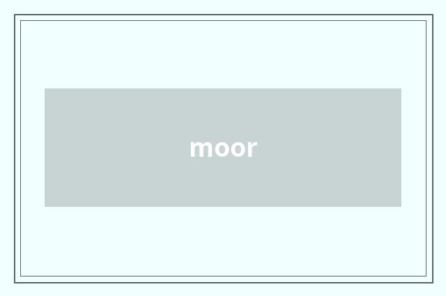 moor