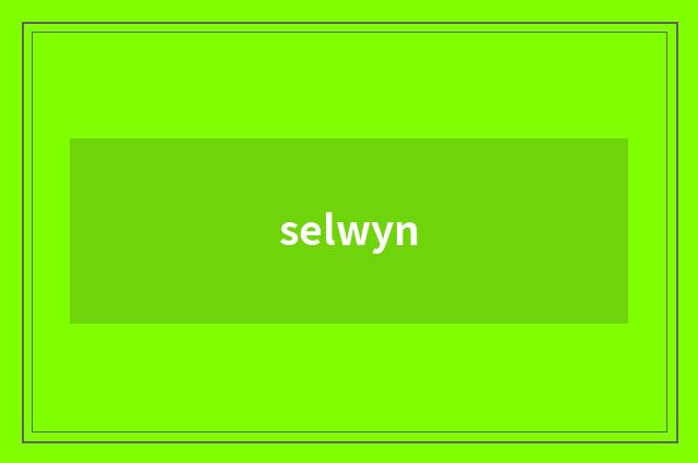 selwyn
