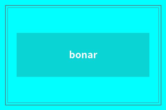 bonar