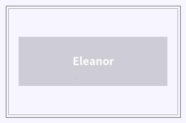 Eleanor