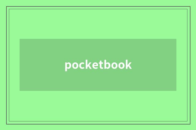 pocketbook