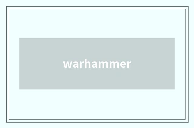 warhammer
