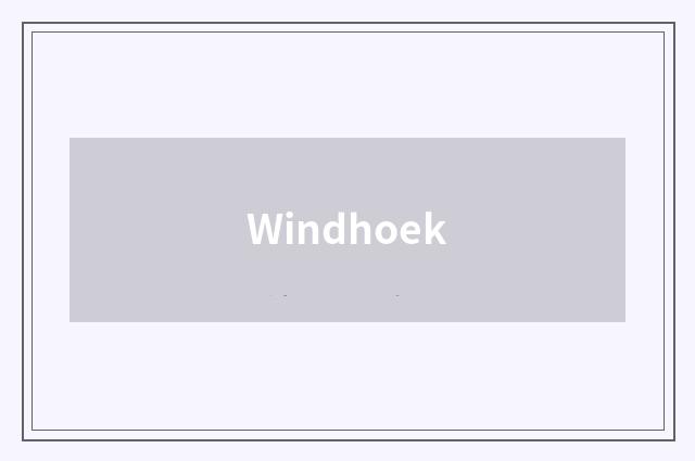 Windhoek