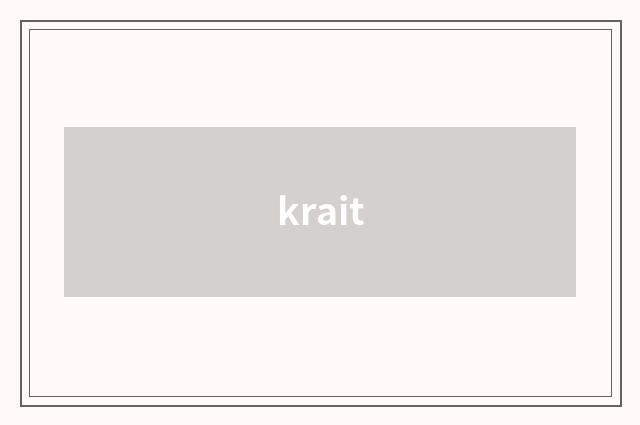 krait