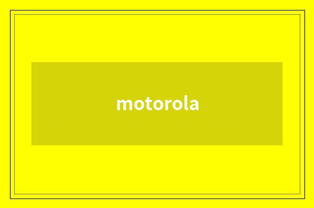 motorola