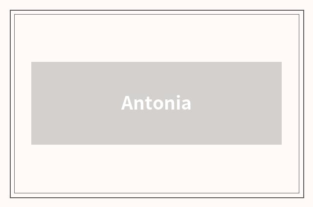 Antonia