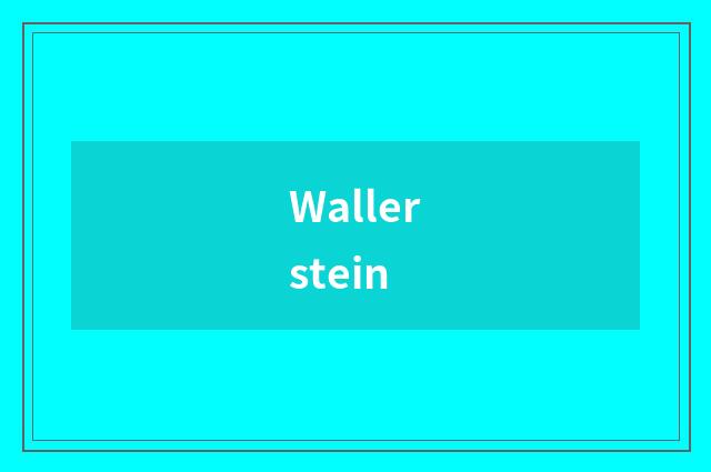 Wallerstein