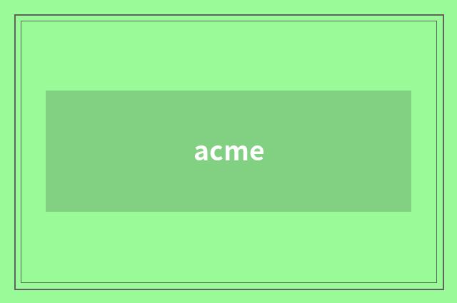 acme